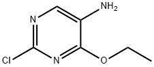 2-Chloro-4-ethoxy-5-pyrimidinamine Structure