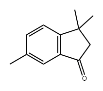 3,3,6-Trimethyl-1-indanone 구조식 이미지