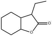 3-ethylhexahydro-3H-benzofuran-2-one Structure