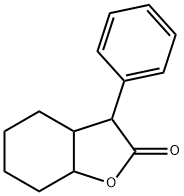 3-phenyl-3a,4,5,6,7,7a-hexahydro-3H-benzofuran-2-one Structure