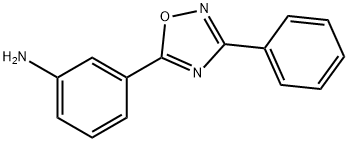 3-(3-PHENYL-[1,2,4]OXADIAZOL-5-YL)-PHENYLAMINE Structure