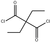 DIETHYLMALONIC ACID DICHLORIDE 구조식 이미지