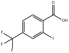 2-IODO-4-트리플루오로메틸-벤조산 구조식 이미지