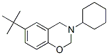 6-tert-butyl-3-cyclohexyl-3,4-dihydro-2H-1,3-benzoxazine 구조식 이미지