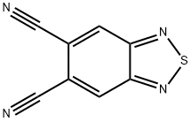 Benzo[1,2,5]thiadiazole-5,6-dicarbonitrile 구조식 이미지
