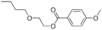 2-butoxyethyl 4-methoxybenzoate Structure