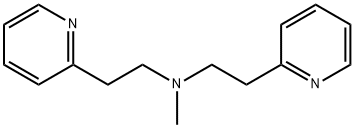 N-Methyl-N,N-bis(2-pyridylethyl)amine 구조식 이미지
