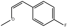 1-Fluoro-4-[(Z)-2-methoxyethenyl]benzene Structure