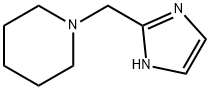 1-(1H-이미다졸-2-일메틸)-피페리딘 구조식 이미지