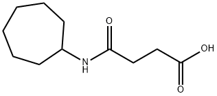 4-(cycloheptylamino)-4-oxobutanoic acid Structure