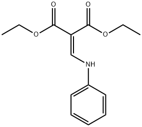2-페닐아미노메틸렌-말론산디에틸에스테르 구조식 이미지