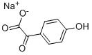 sodium 4-hydroxyphenylglyoxylate Structure