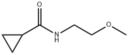 Cyclopropanecarboxamide, N-(2-methoxyethyl)- (9CI) Structure