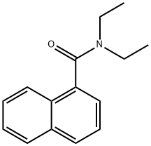 1-Naphthalenecarboxamide, N,N-diethyl- Structure