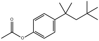 4-TERT.-OCTYLPHENOL ACETATE Structure