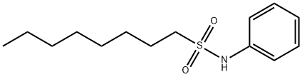 N-phenyloctane-1-sulfonamide Structure