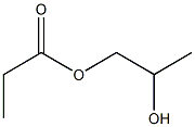 2-hydroxypropyl propionate Structure