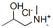 (2-hydroxypropyl)dimethylammonium chloride Structure