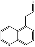 2-(quinolin-5-yl)acetaldehyde Structure