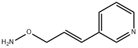 Pyridine, 3-[(1E)-3-(aminooxy)-1-propenyl]- (9CI) 구조식 이미지