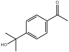 1-[4-(2-hydroxypropan-2-yl)phenyl]ethanone Structure