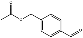Acetic acid 4-formylbenzyl ester 구조식 이미지