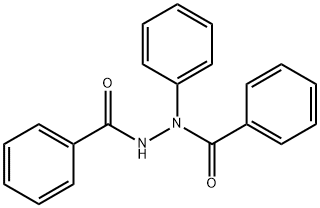 Benzoic acid 1-phenyl-2-benzoyl hydrazide Structure