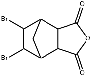 5,6-Dibromohexahydro-4,7-methanoisobenzofuran-1,3-dione Structure