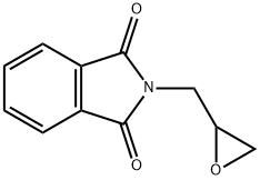 N-(2,3-EPOXYPROPYL)PHTHALIMIDE 구조식 이미지