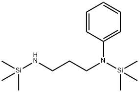 N,N'-비스(트리메틸실릴)-N-페닐-1,3-프로판디아민 구조식 이미지