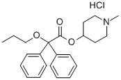 Propiverine hydrochloride 구조식 이미지