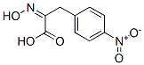 (2Z)-2-hydroxyimino-3-(4-nitrophenyl)propanoic acid Structure