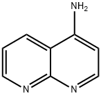 1,8-나프티리딘-4-아민(9CI) 구조식 이미지