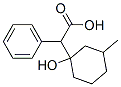 2-(1-hydroxy-3-methyl-cyclohexyl)-2-phenyl-acetic acid Structure