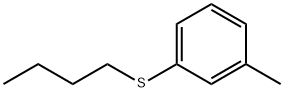 3-Methylphenylbutyl sulfide Structure