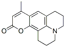 1H,5H,11H-(1)Benzopyrano(6,7,8-ij)quinolizin-11-one, 2,3,6,7-tetrahydr o-9-methyl- 구조식 이미지