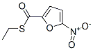 에틸설파닐-(5-니트로-2-푸릴)메탄온 구조식 이미지