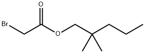 2,2-디메틸펜틸2-브로모아세테이트 구조식 이미지