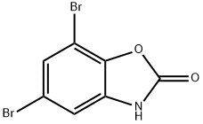 5,7-Dibromobenzoxazol-2(3H)-one Structure