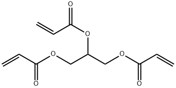 1,2,3-propanetriyl triacrylate  구조식 이미지