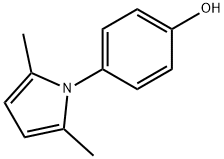 Phenol, 4-(2,5-diMethyl-1H-pyrrol-1-yl)- 구조식 이미지