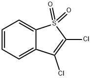 2,3-디클로로벤조티오펜1,1-디옥사이드 구조식 이미지