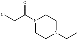 피페라진,1-(클로로아세틸)-4-에틸- 구조식 이미지