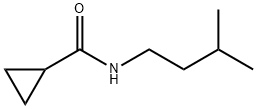 시클로프로판카르복사미드,N-(3-메틸부틸)-(9CI) 구조식 이미지