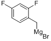 2,4-DIFLUOROBENZYLMAGNESIUM BROMIDE Structure