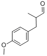 2-METHYL-3-(PARA-METHOXYPHENYL)-프로파날 구조식 이미지