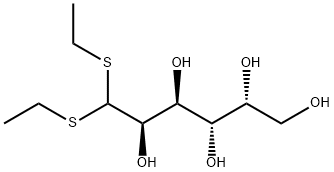 D-GALACTOSE DIETHYLDITHIOACETAL Structure