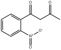 1-(2-nitrophenyl)butane-1,3-dione 구조식 이미지