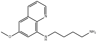 N-(6-methoxyquinolin-8-yl)butane-1,4-diamine Structure