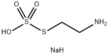 sodium S-(2-aminoethyl) thiosulphate Structure